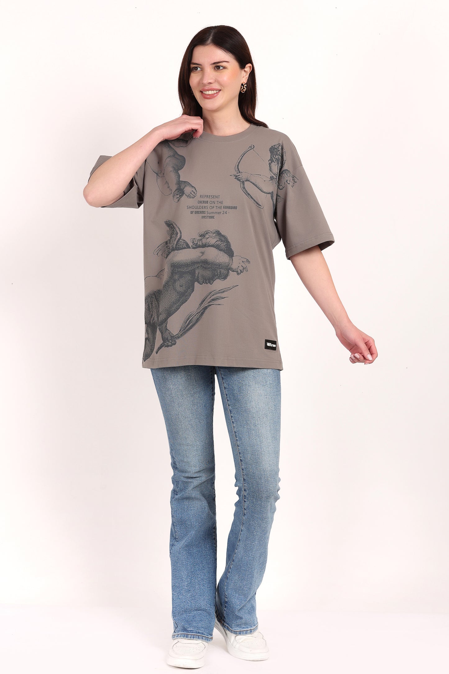 Grey Cherub T-Shirt