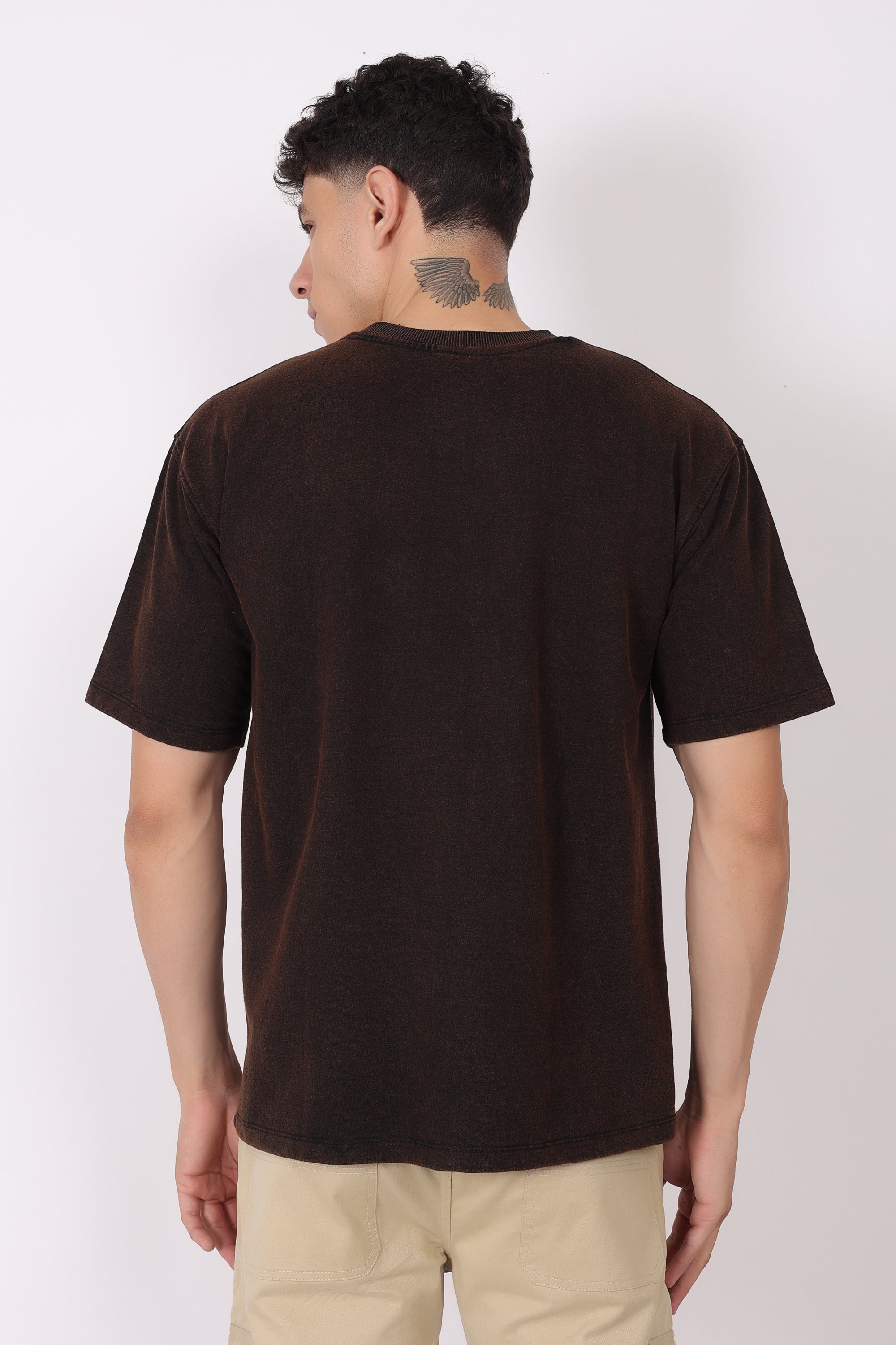 Washed Classic Brown T-Shirt