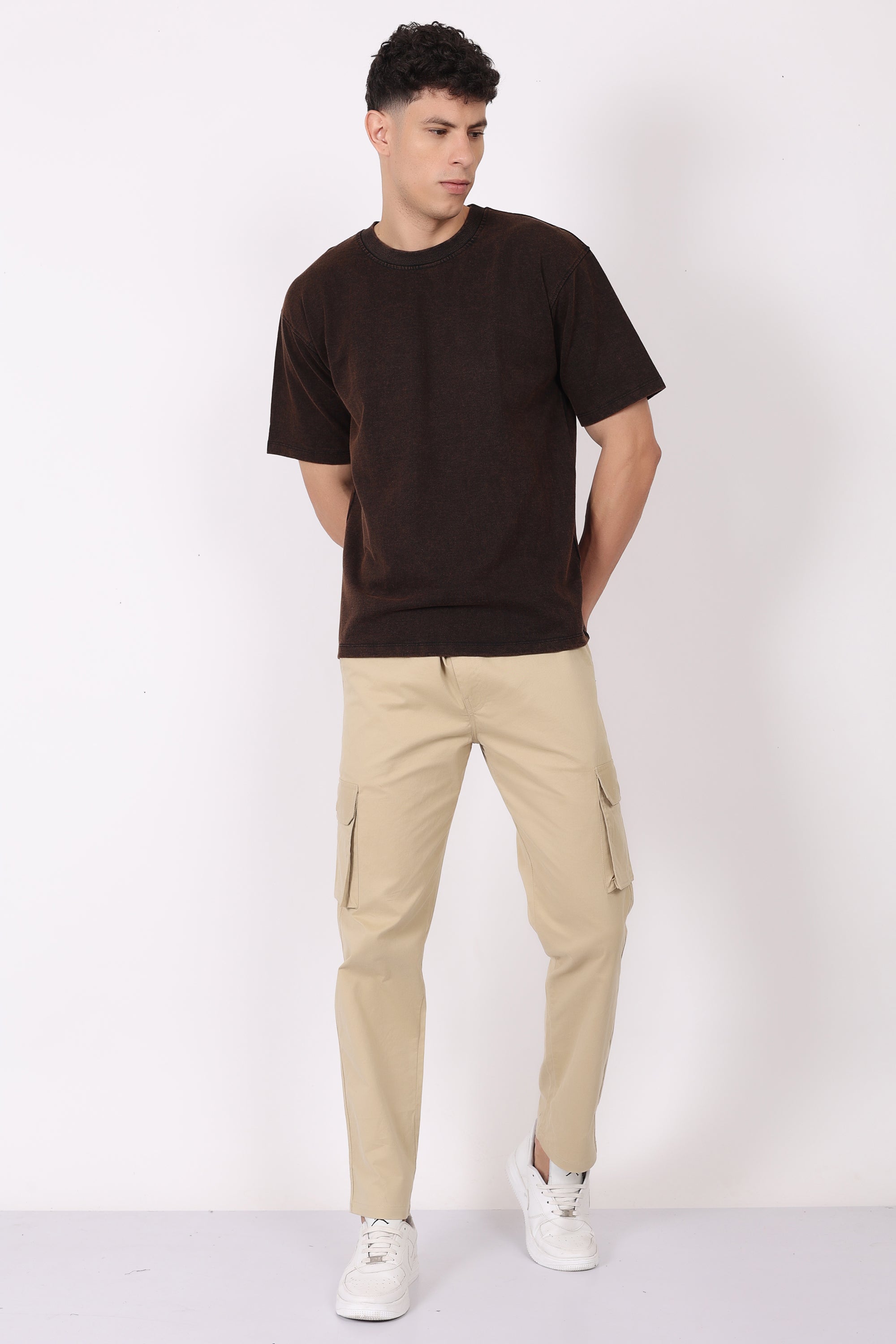 Washed Classic Brown T-Shirt