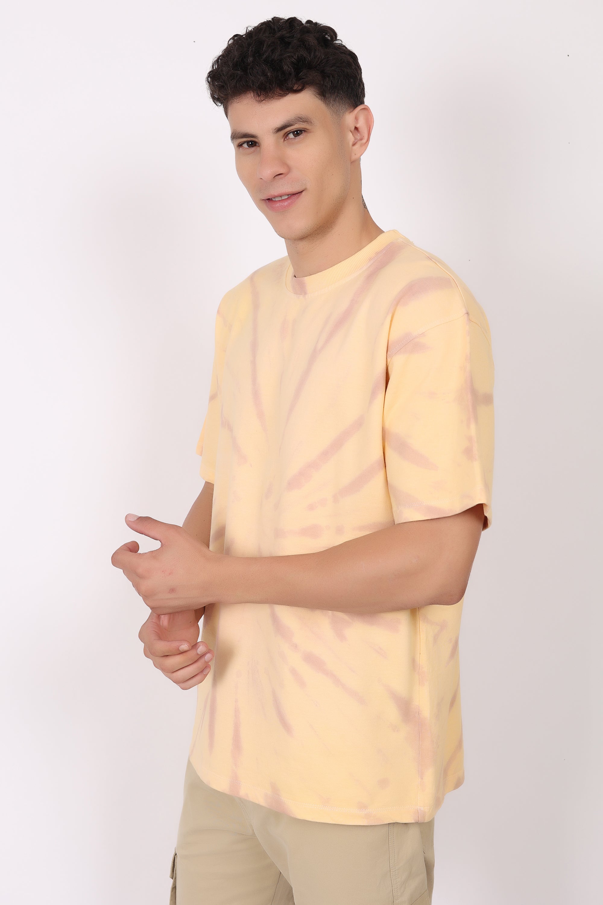 Yellow Tie Dye T-Shirt