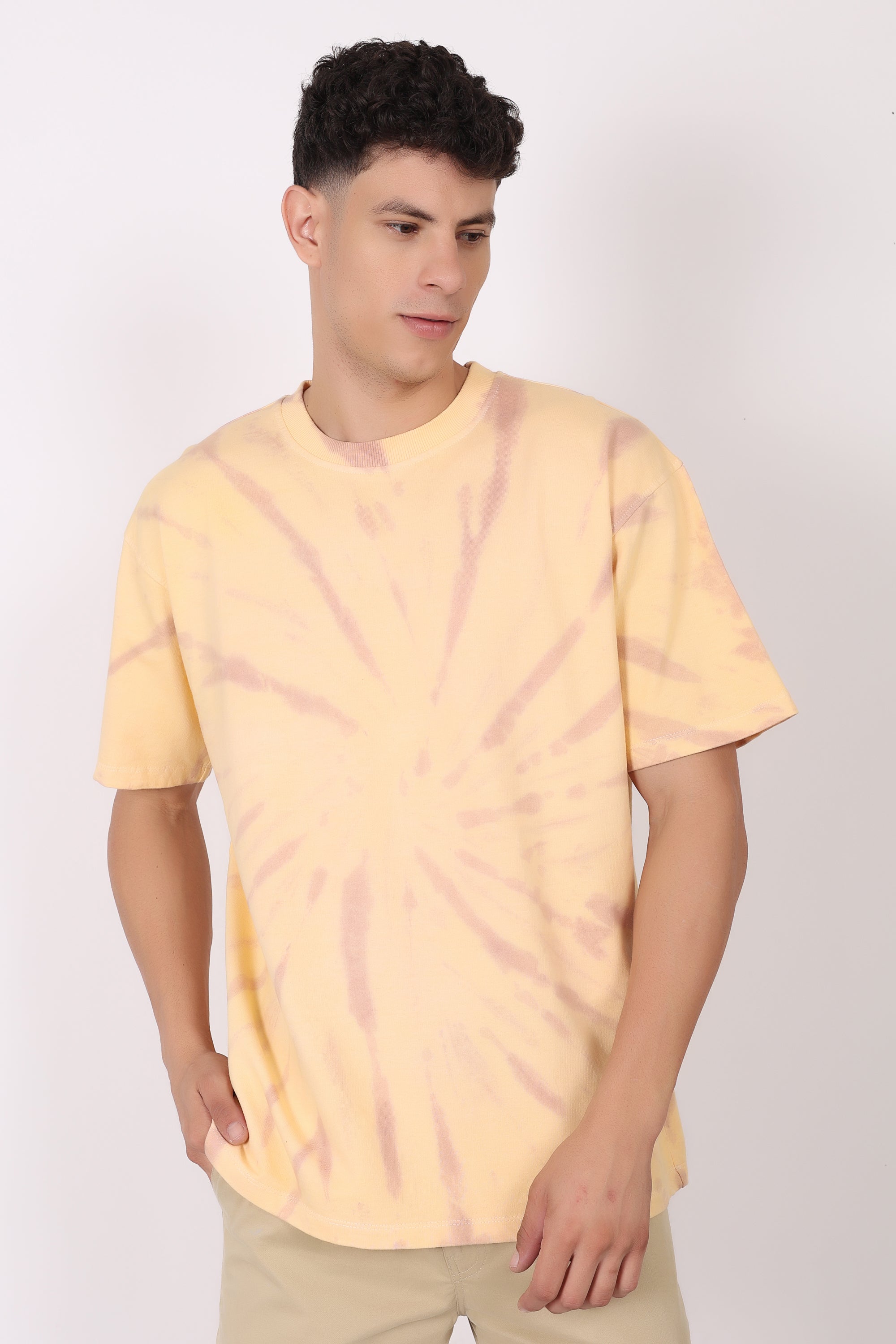 Yellow Tie Dye T-Shirt