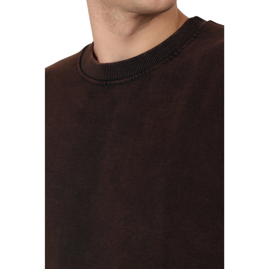 Washed Classic Brown T-Shirt