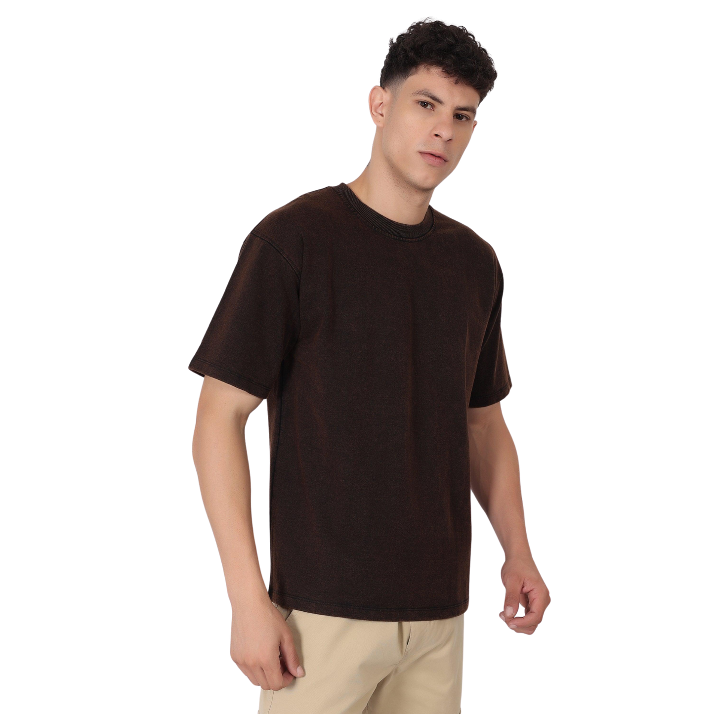 Washed Classic Brown T-Shirt