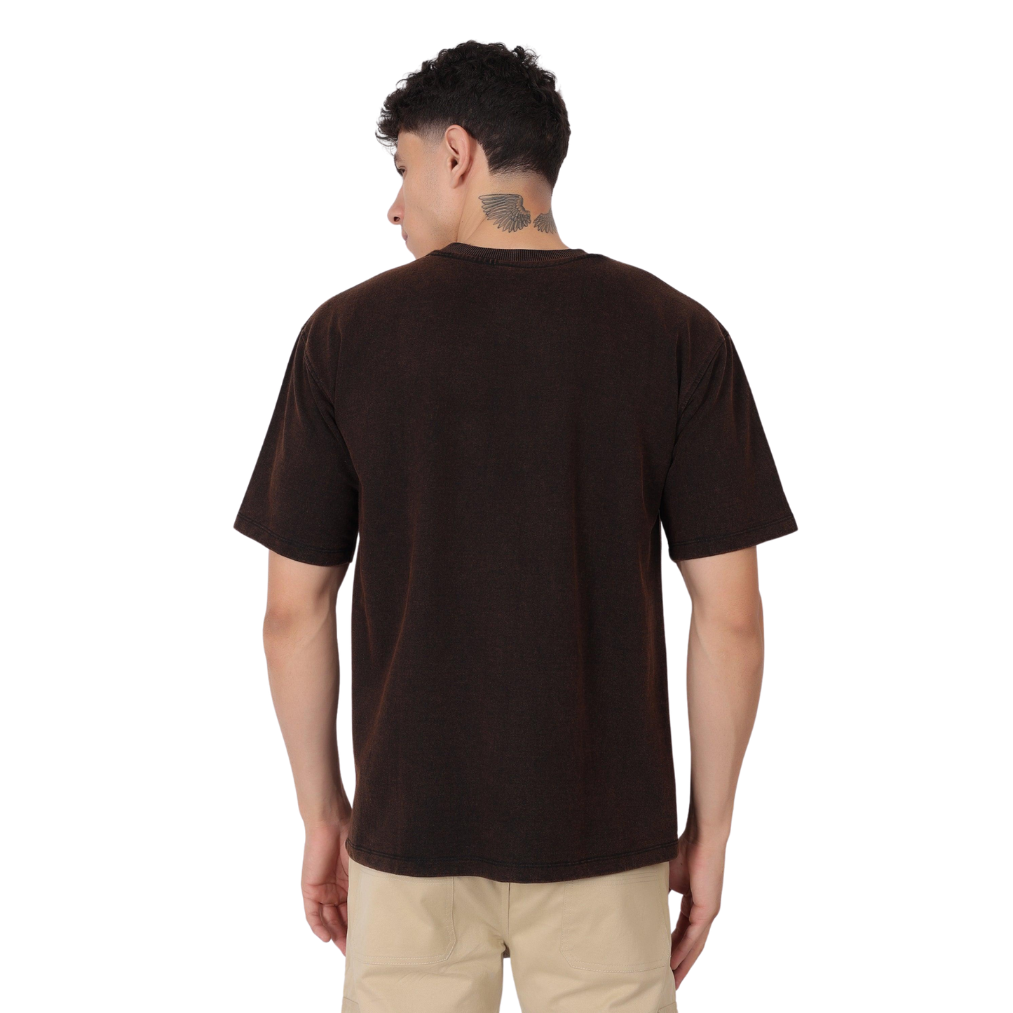 Washed Classic Brown T-Shirt