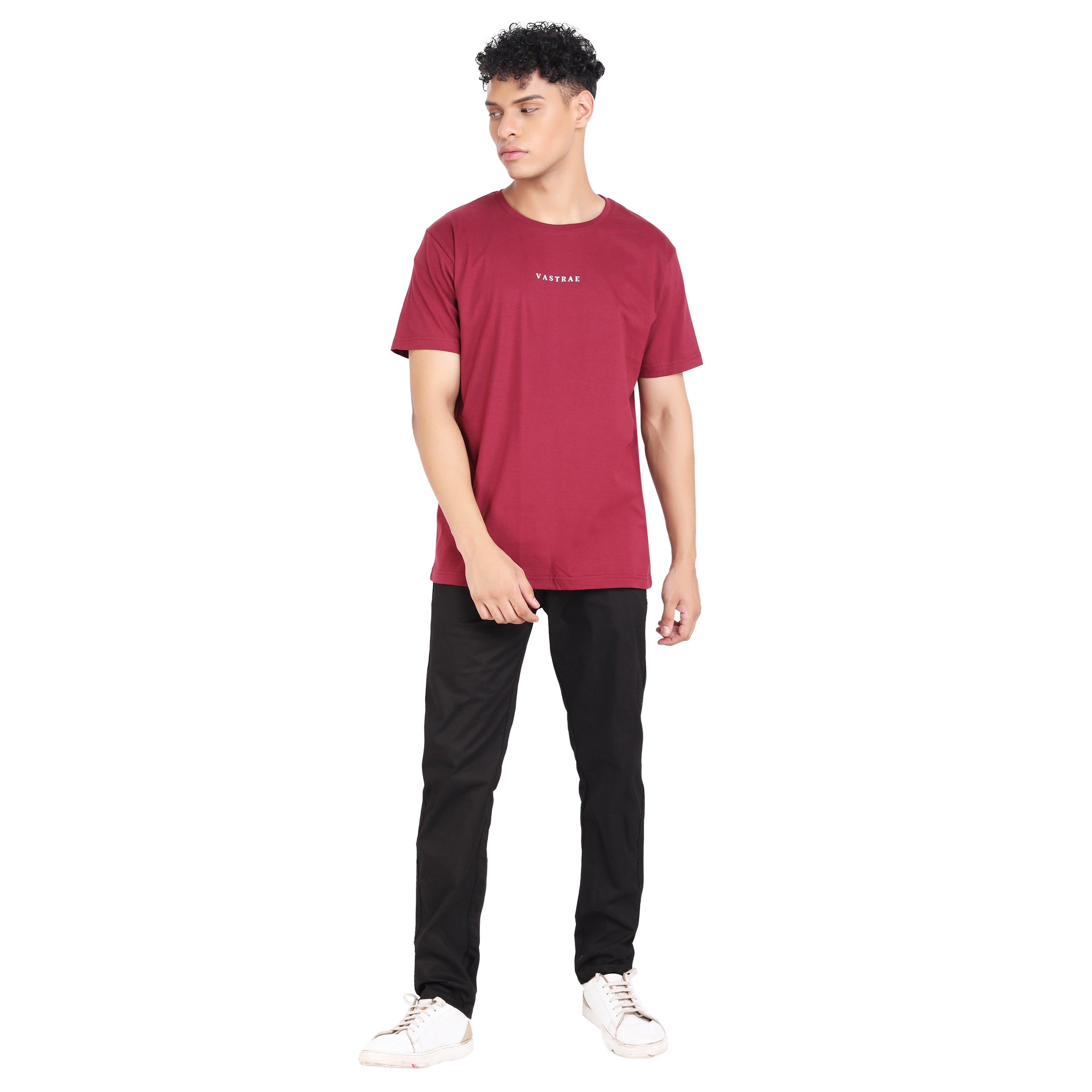 Men Pure Cotton T-shirt